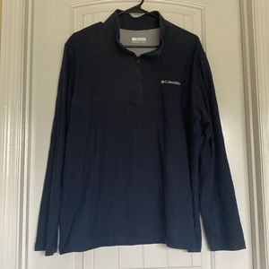 Men’s Columbia quarter zip Long Sleeve pullover